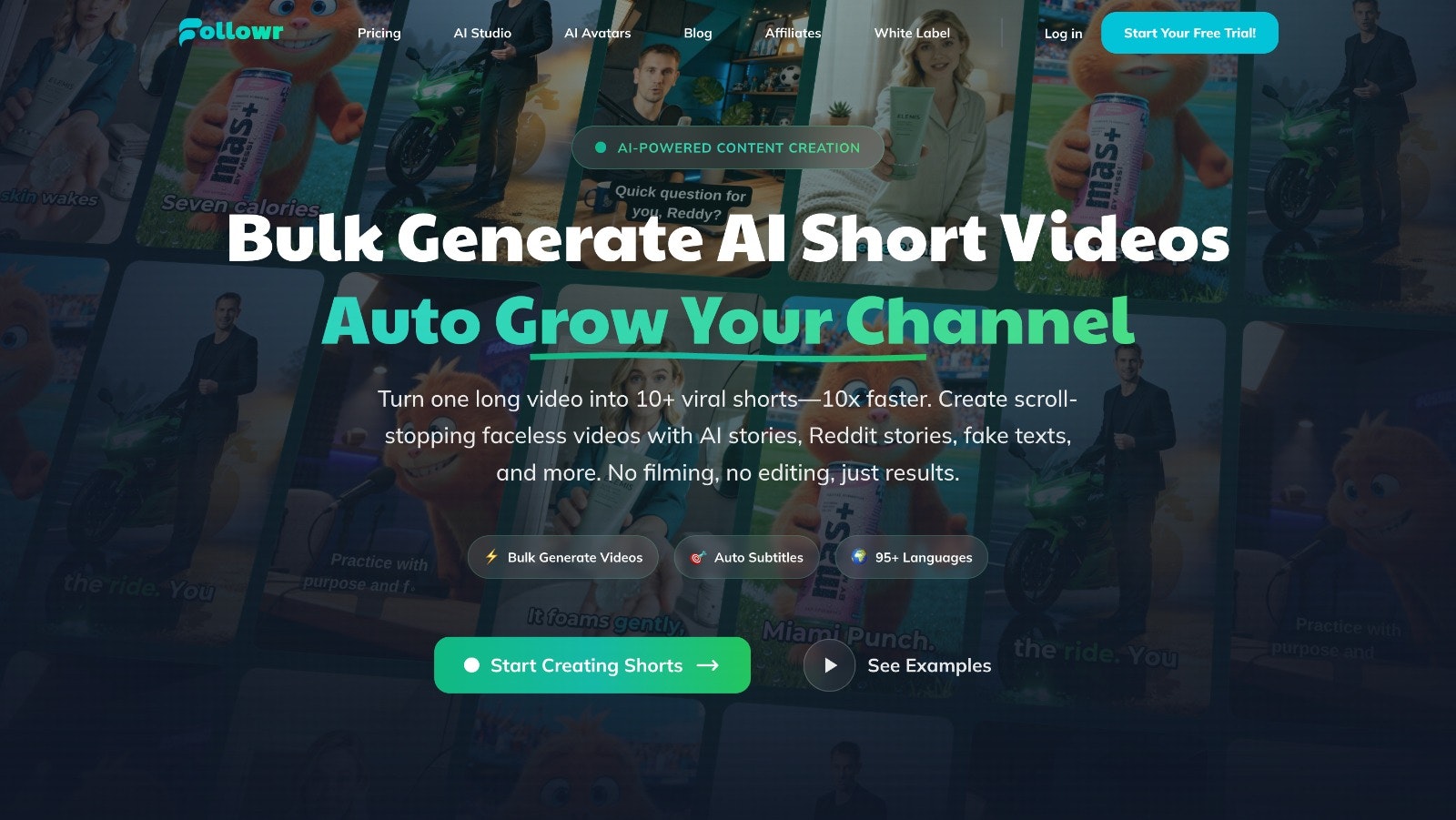 Followr Studio - Main product screenshot demonstrating key features and user interface