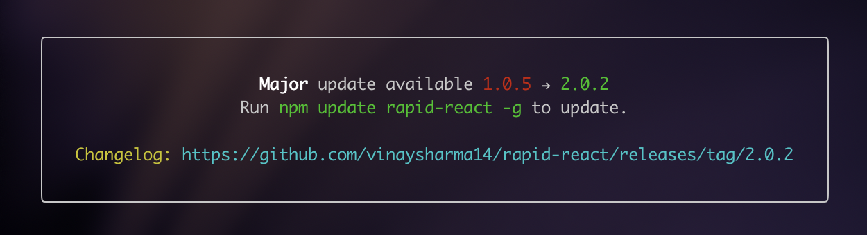 Rapid React gallery image