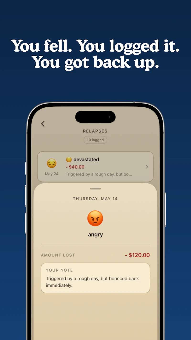 UnBet - Quit Gambling & Recover screenshot 5