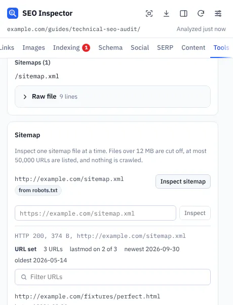 SEO Inspector gallery image