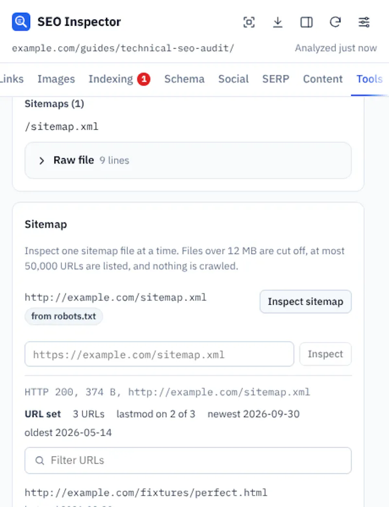 SEO Inspector screenshot 8
