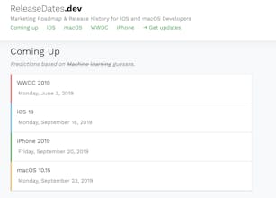 ReleaseDates gallery image