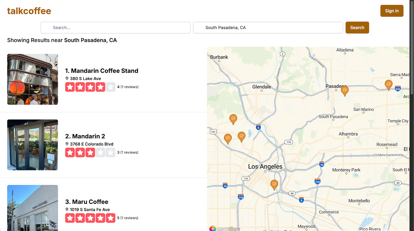 talkcoffee screenshot 3