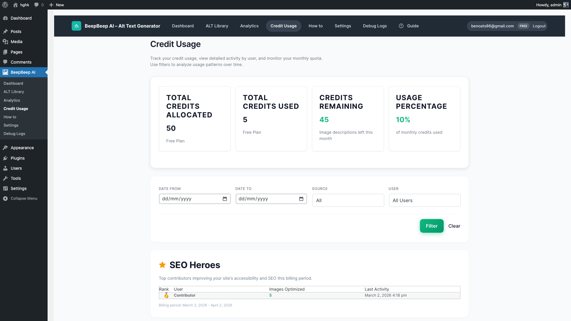 BeepBeep AI for WooCommerce gallery image