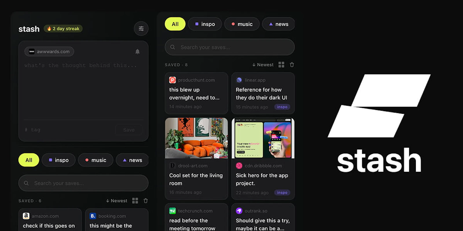 Stash screenshot 1