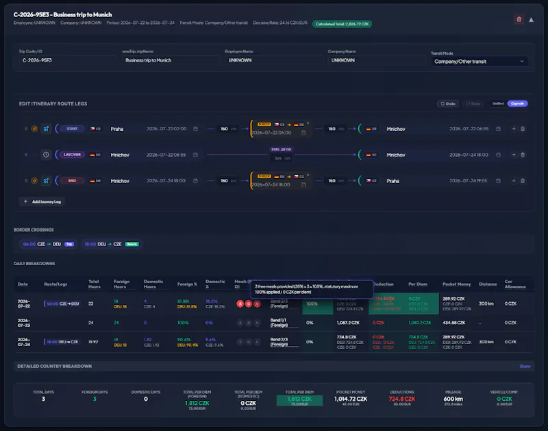 PerDiemo screenshot 16