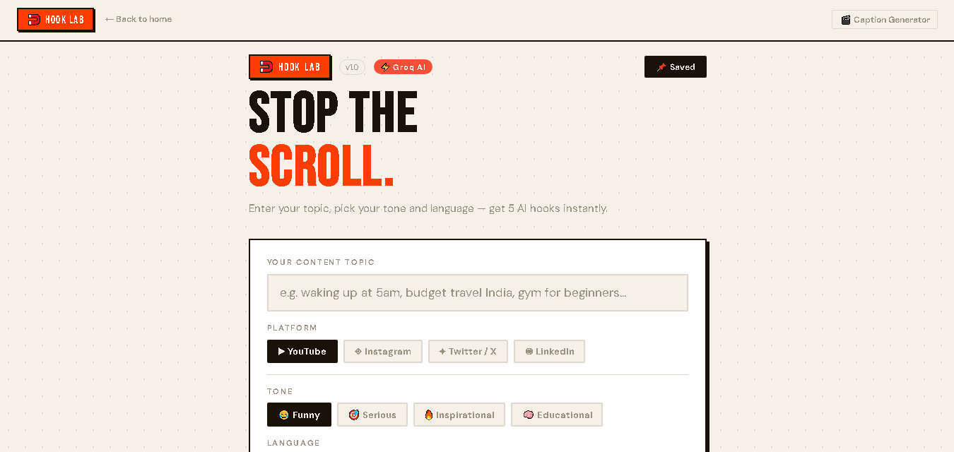 Hook Lab gallery image