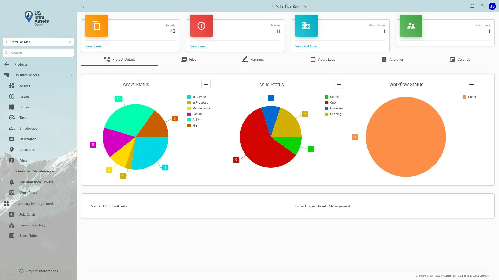 Mídia 1 de Myassetflow - Gerenciamento de ativos físicos sem papel