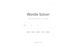 Wordle Solver image