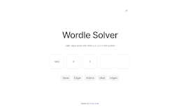 Wordle Solver media 1