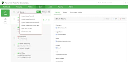 Securden Password Vault for Enterprises gallery image