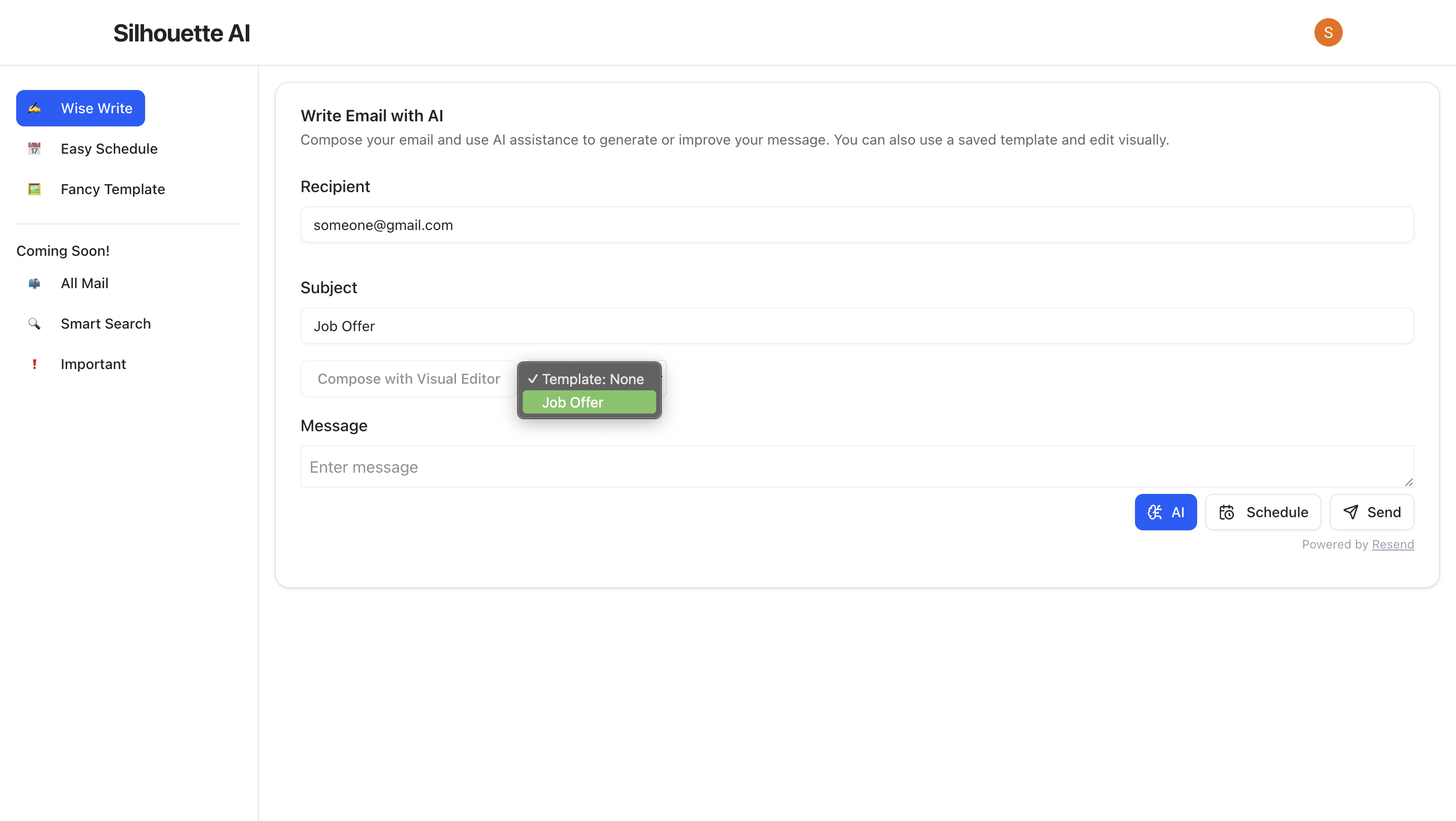 Silhouette AI gallery image