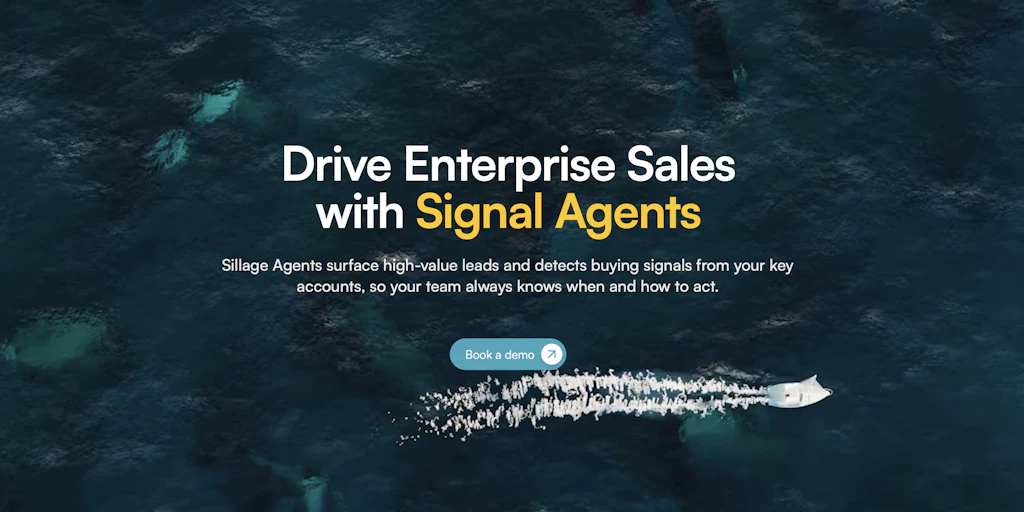 Sillage:透過社群媒體等管道偵測 B2B 購買意向