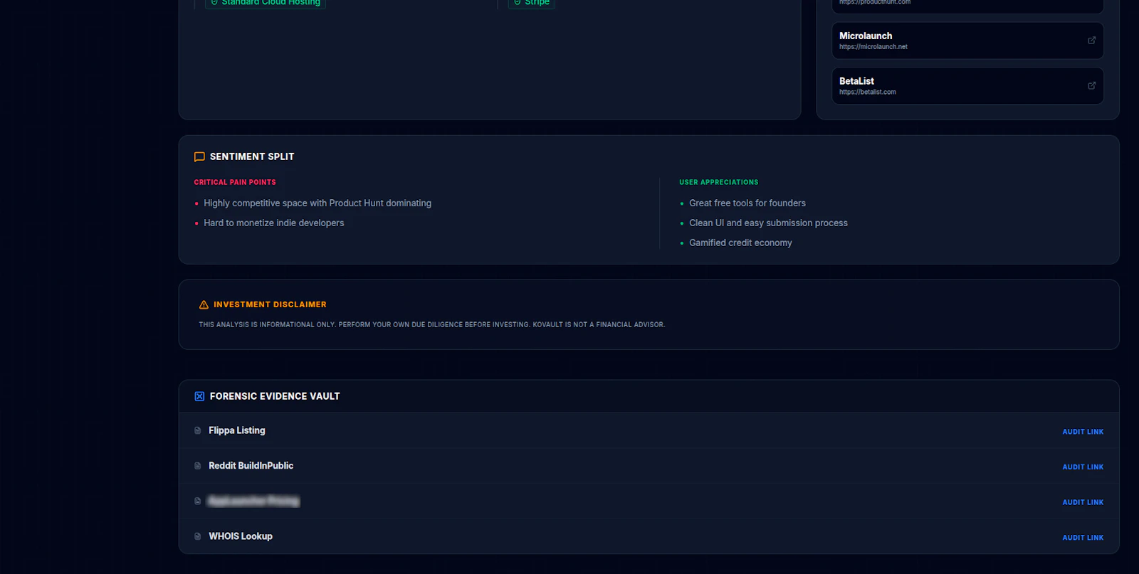 KOVAULT screenshot 2