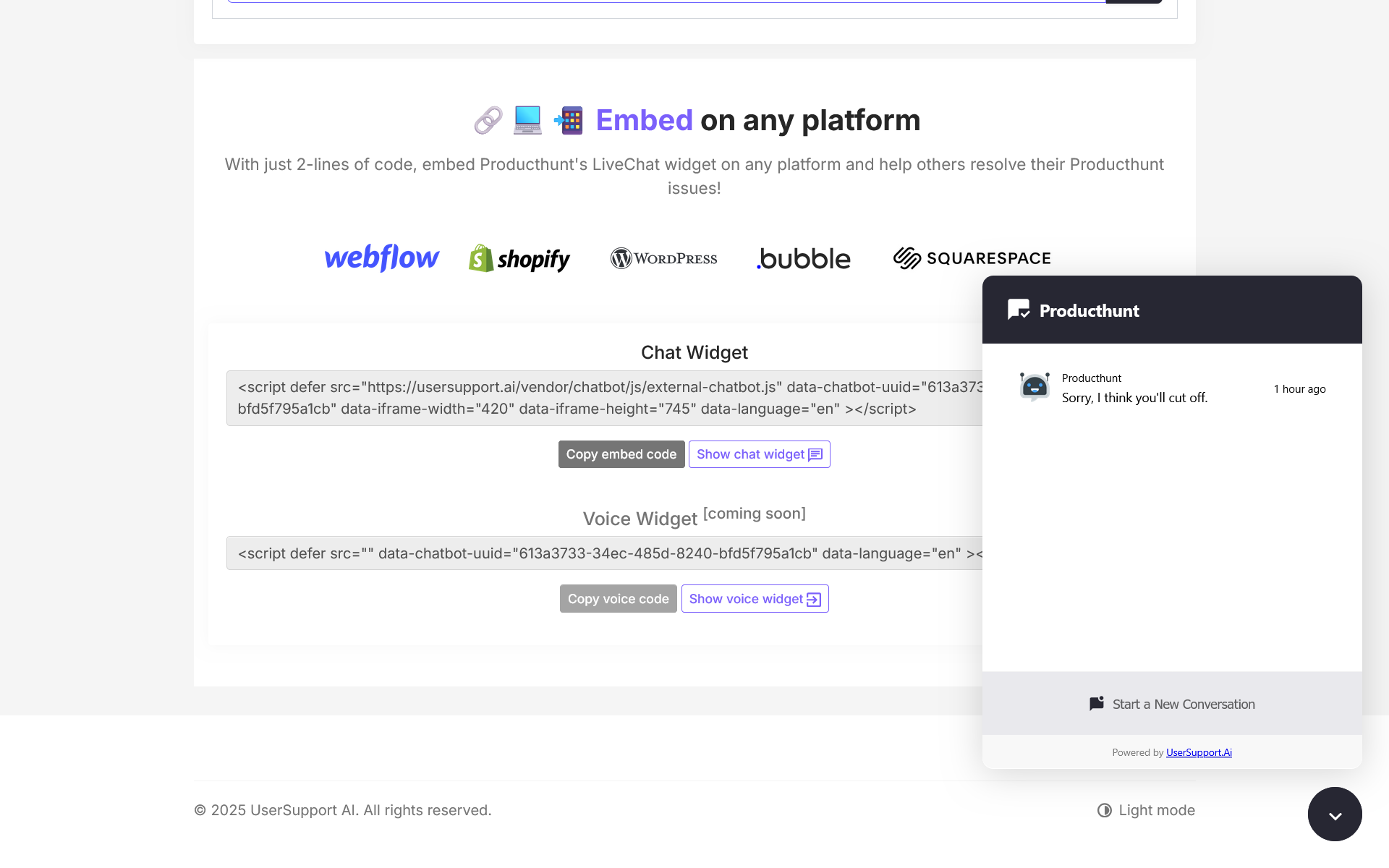 UserSupport.ai - The free helpdesk of the internet media 5