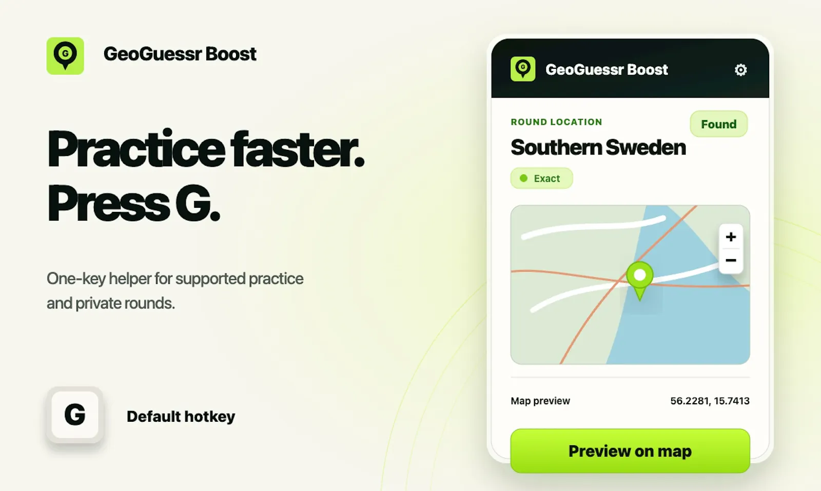 GeoBoost screenshot 2