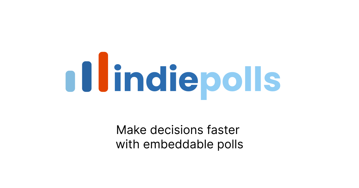 Indie Polls - Main product screenshot demonstrating key features and user interface