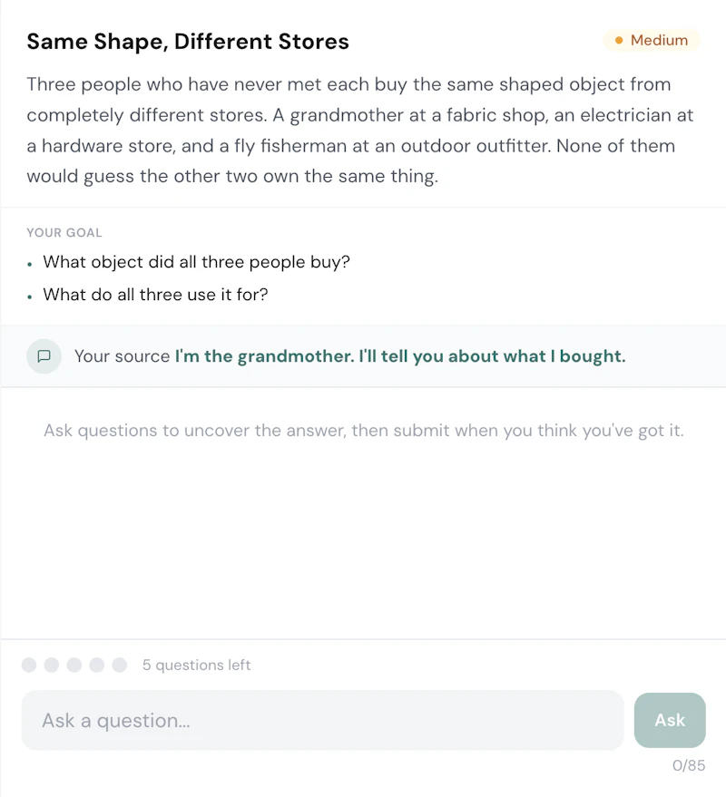 5Qs - Daily Game screenshot 2
