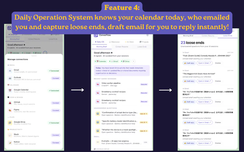 ConvoFlow-AI Memory for ChatGPT & Claude screenshot 5