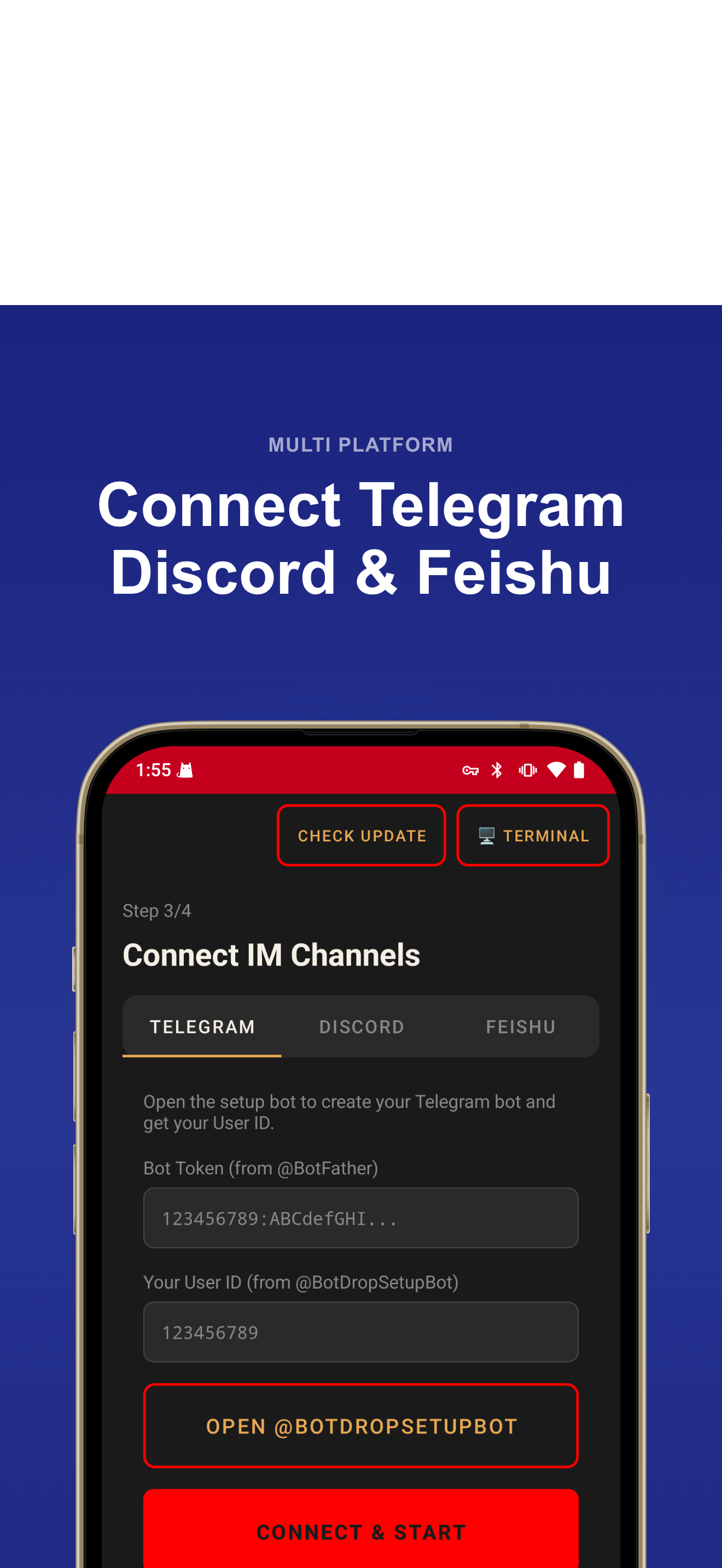 BotDrop - Screenshot 5 showing product features and functionality