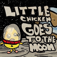 Little Chicken vai para a lua