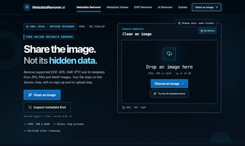 Metadata Remover screenshot 2