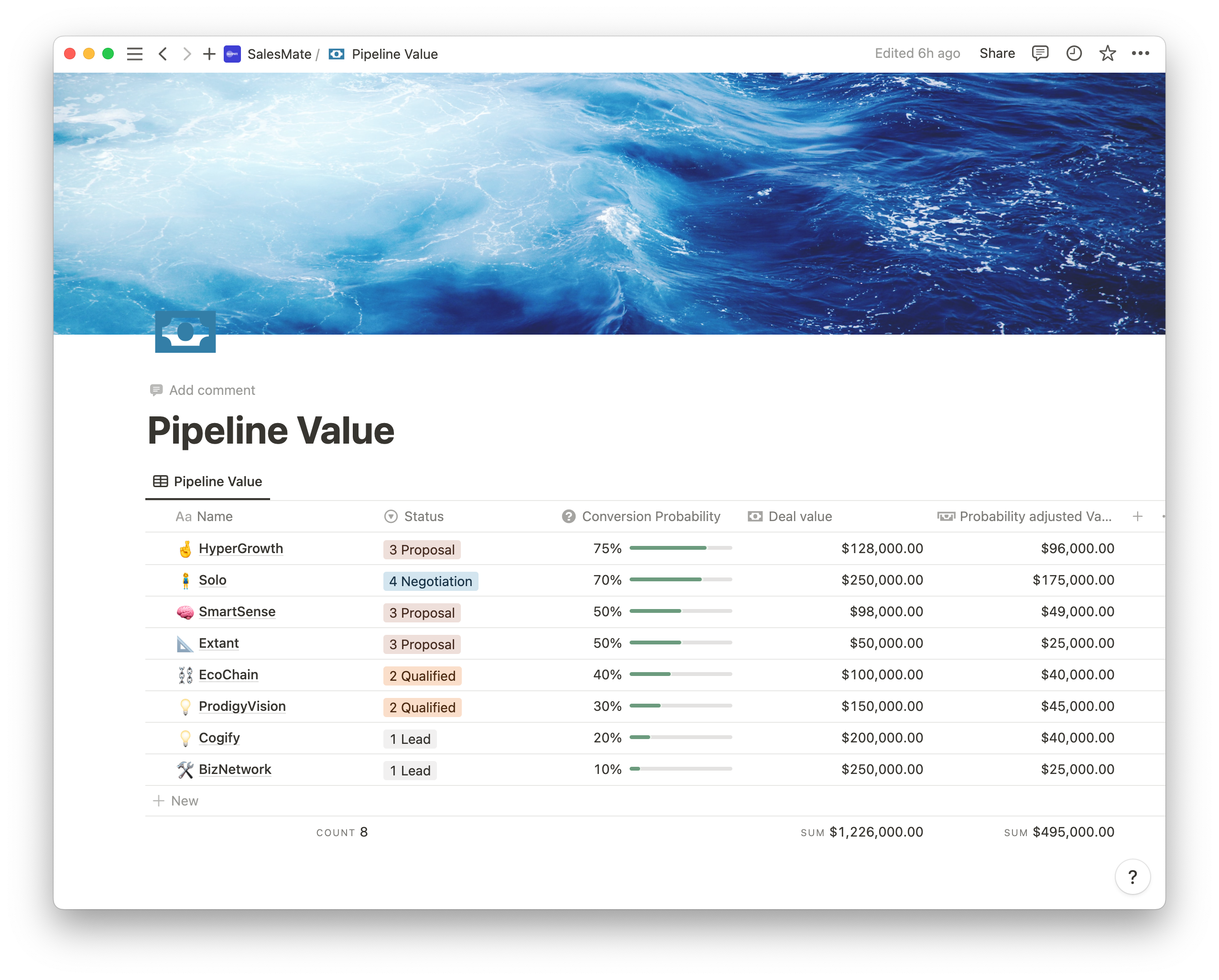 Mídia 3 de SalesMate - Notion Sales Management CRM para qualquer pequena empresa