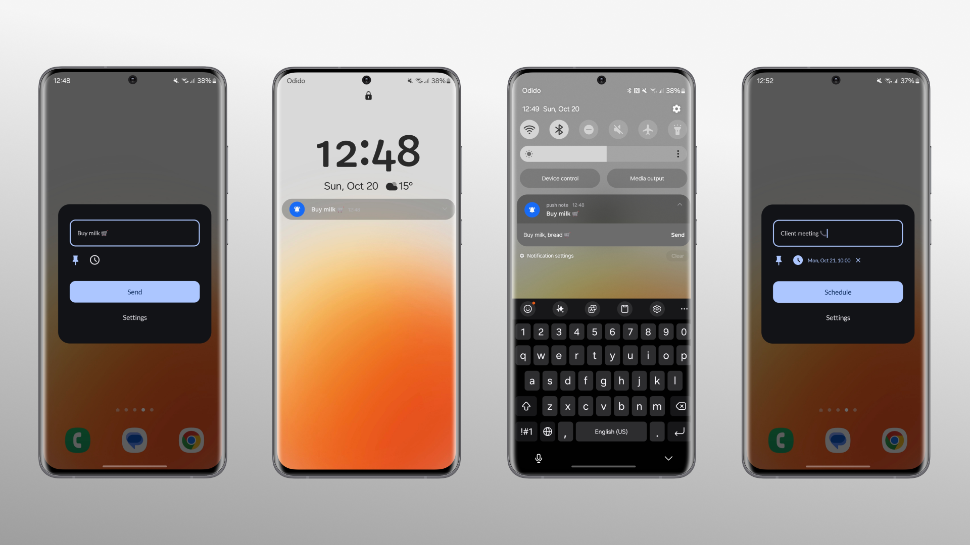Push Note V2: Remarques rapides et simples media 1
