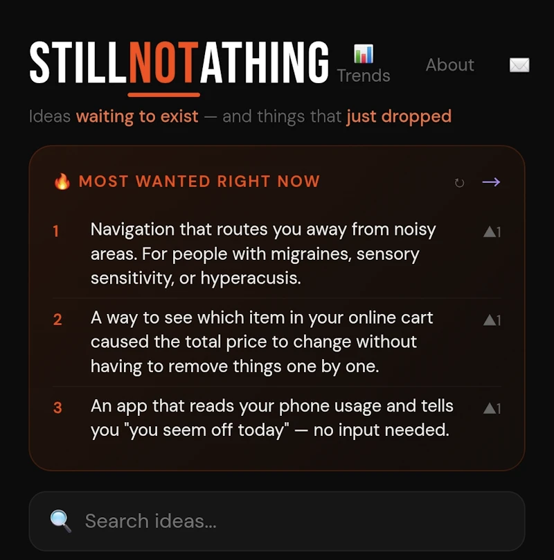 StillNotAThing screenshot 2