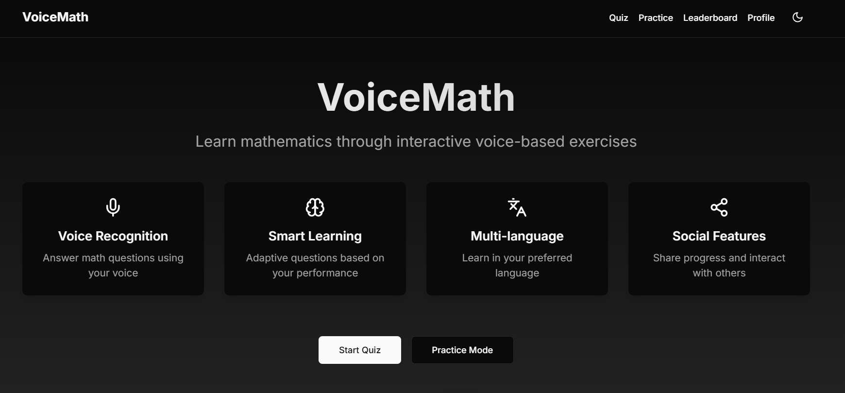 Voicemath