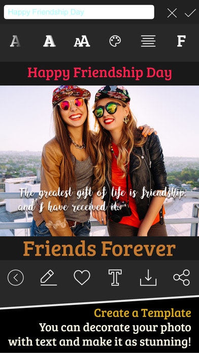 Text On Photo - Selfie Caption | iOS gallery image