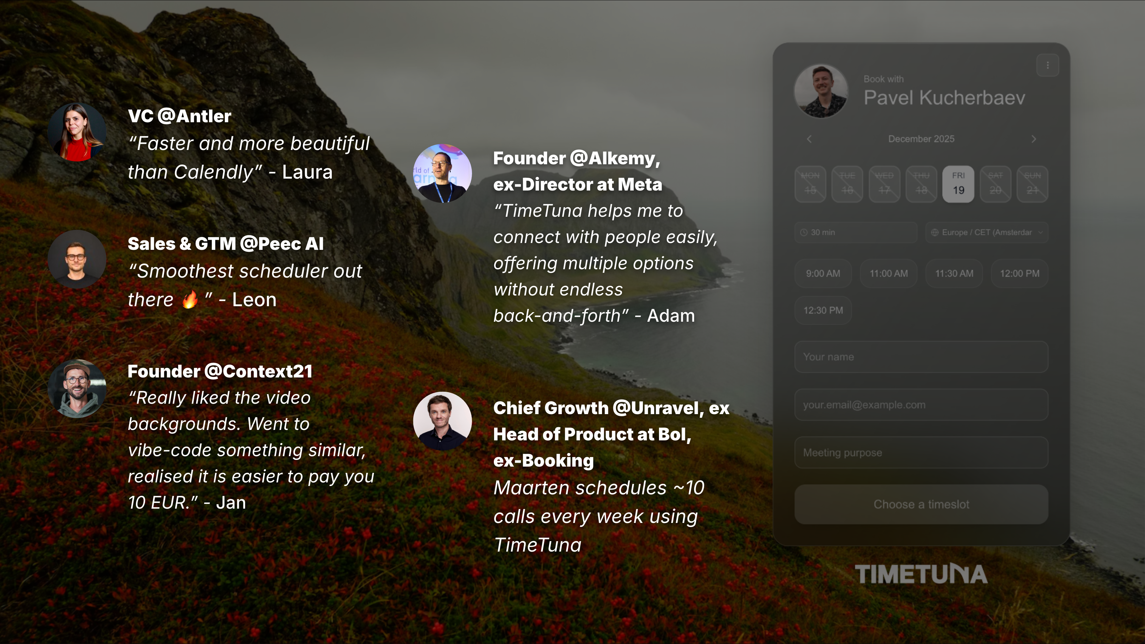 TimeTuna.com - Screenshot 4 showing product features and functionality