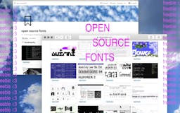 Lists of Open Source Typefaces media 1
