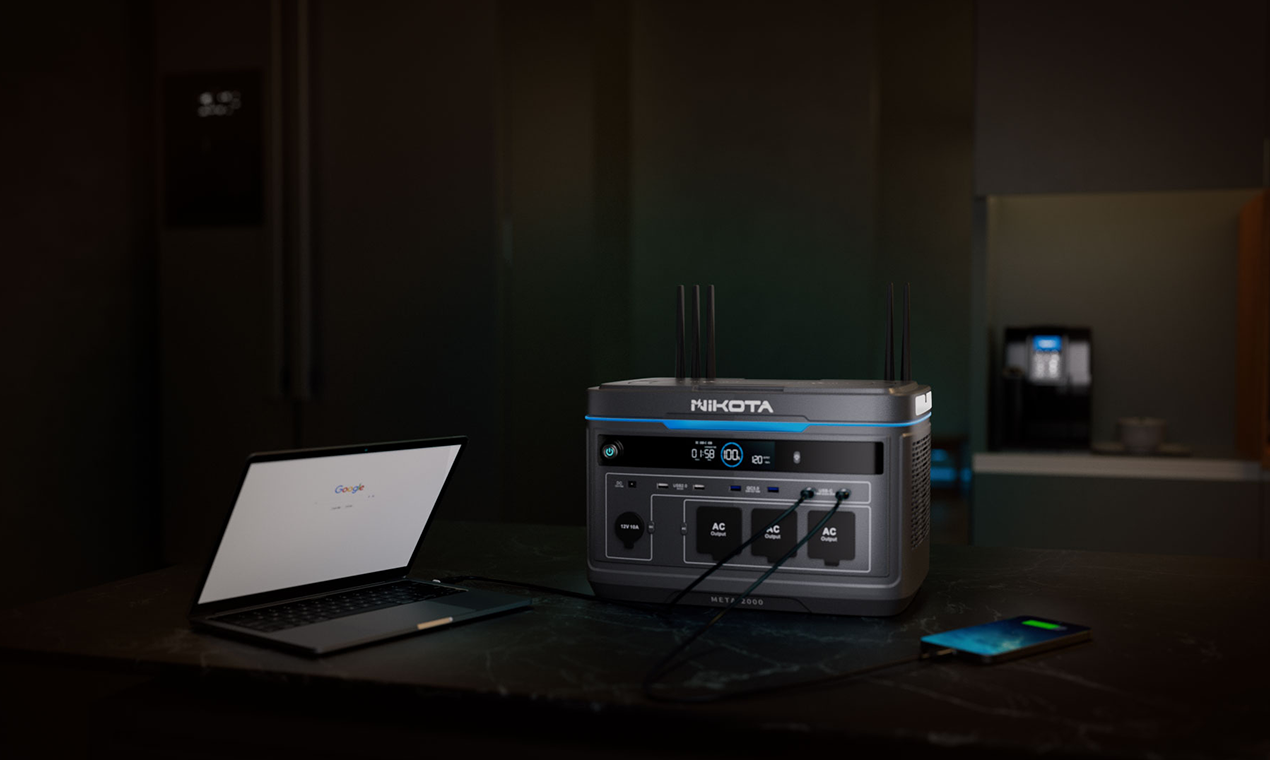 A Portable Power Station with 4G/5G gallery image