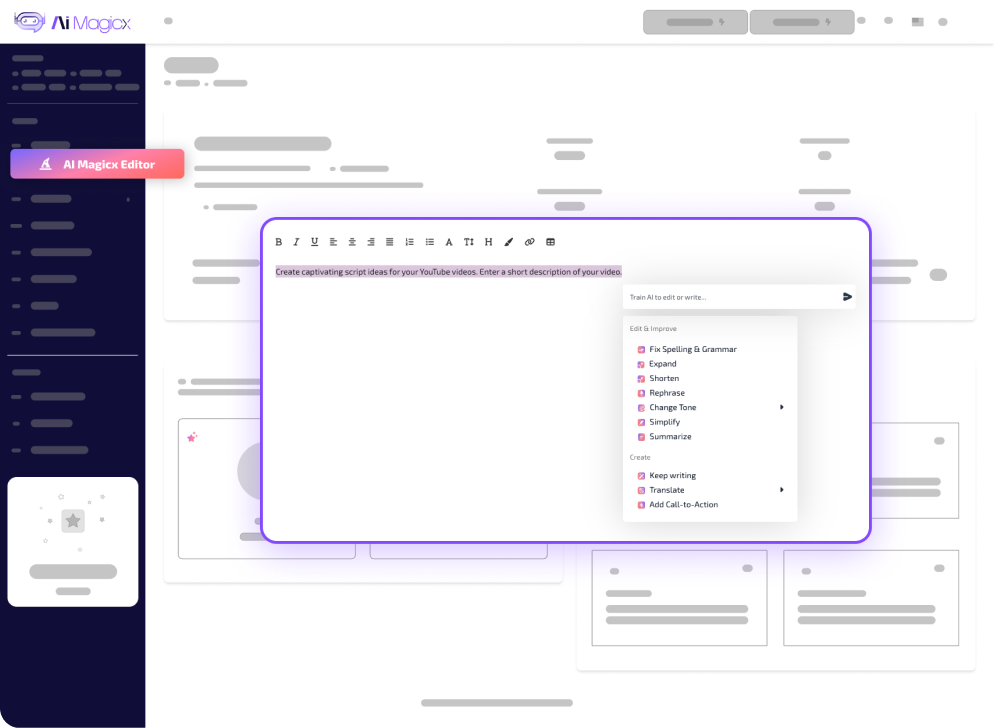 Media AI Magicx Editor - Revolusi penyuntingan dokumen anda dengan AI Magicx 3