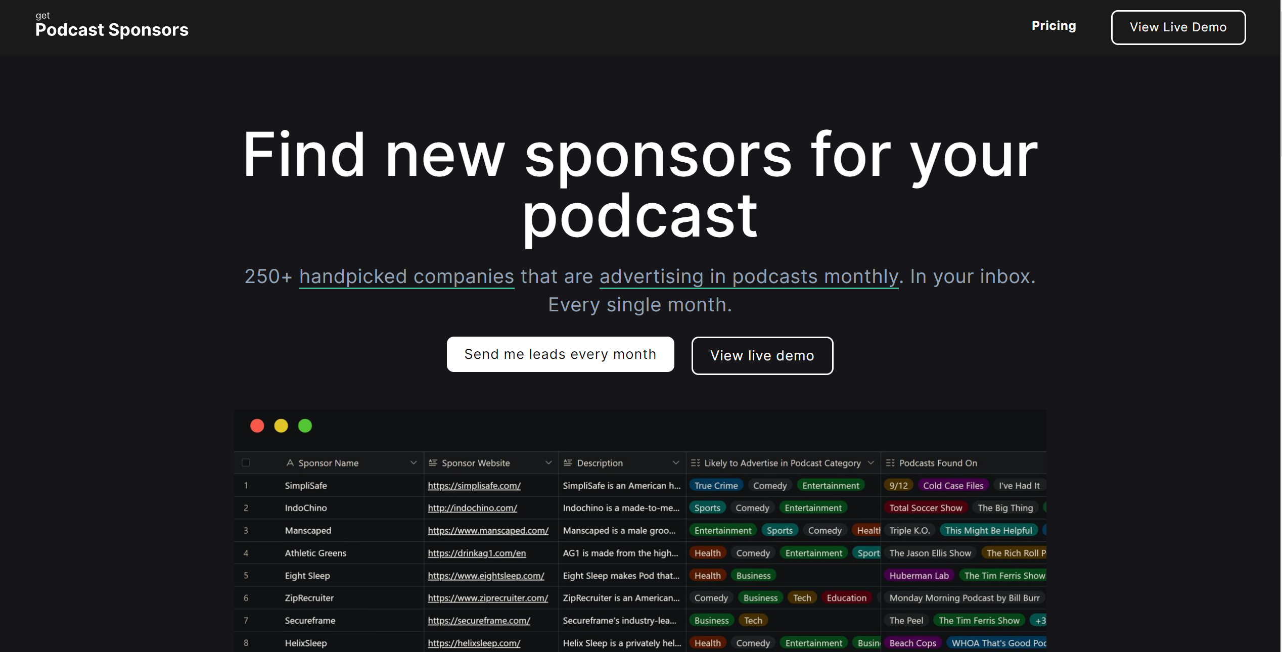 Media Nhận nhà tài trợ podcast 1