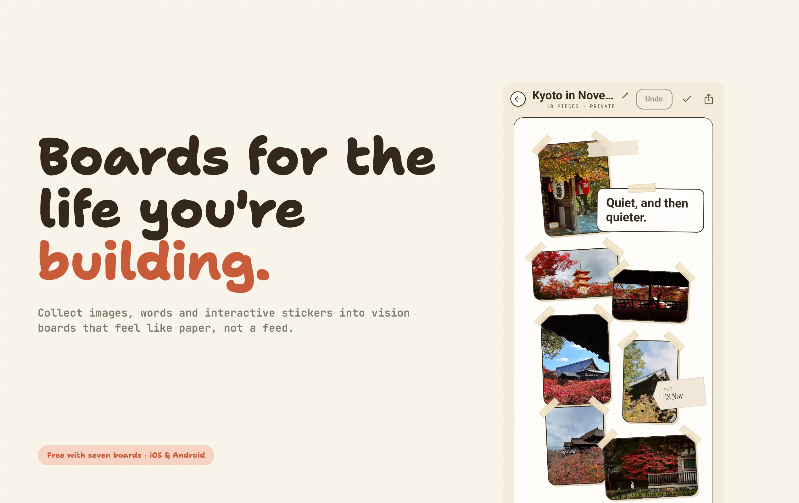 Zora - Vision & Mood Board gallery image