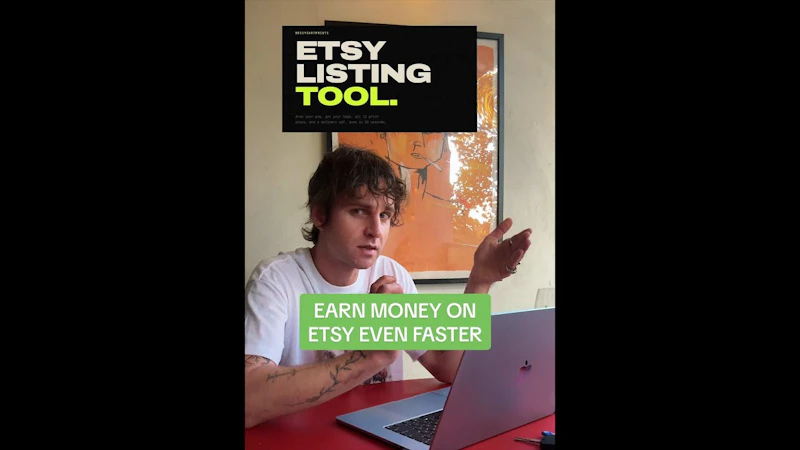Etsy Listing Tool - 1 Click Listing screenshot 1 (video preview)