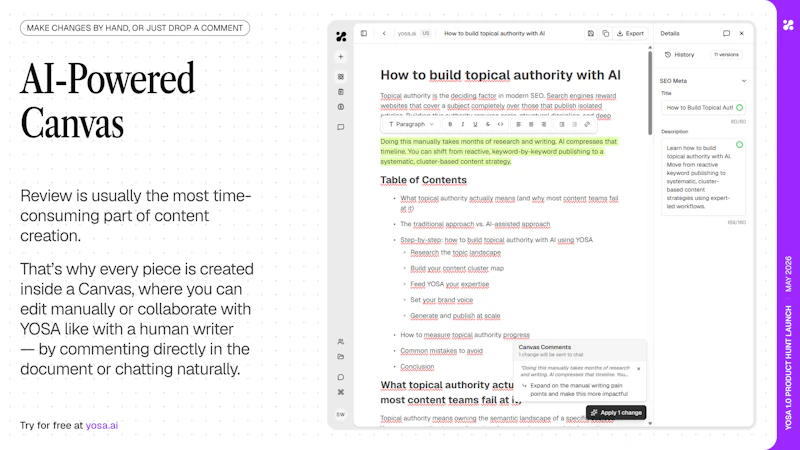 YOSA screenshot 4