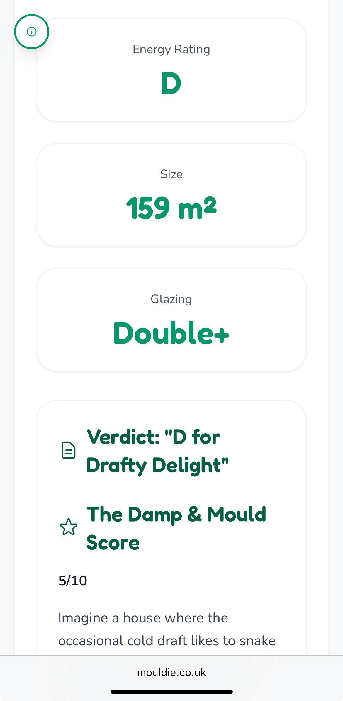 Mouldie - Screenshot 4 showing product features and functionality