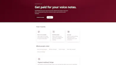 AudioWallet — Earn from voice notes gallery image