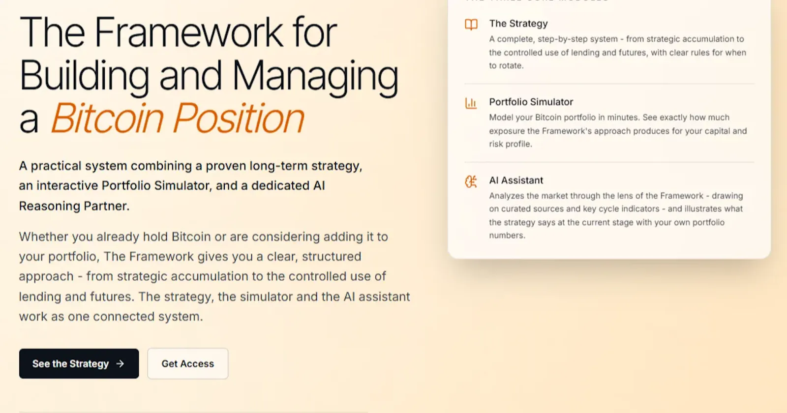Bitcoin Insights. The Framework screenshot 5