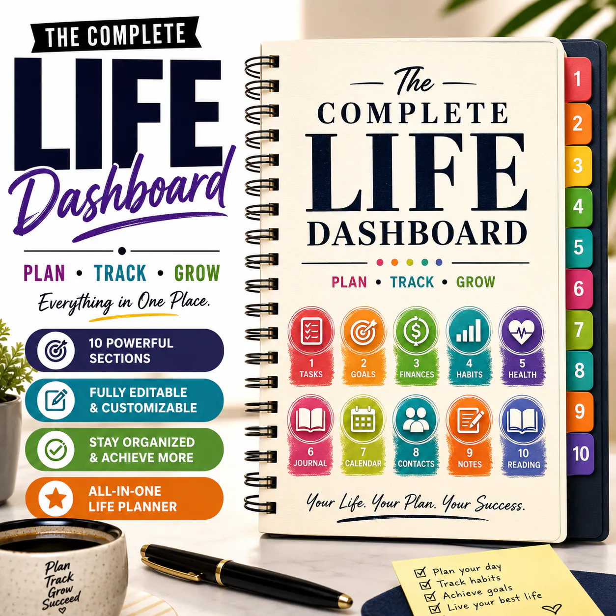 The Complete Life Dashboard  gallery image
