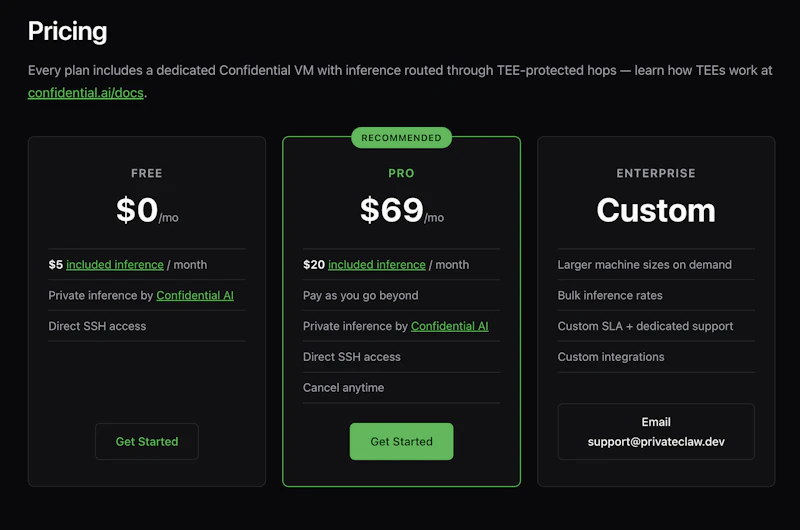 PrivateClaw screenshot 5