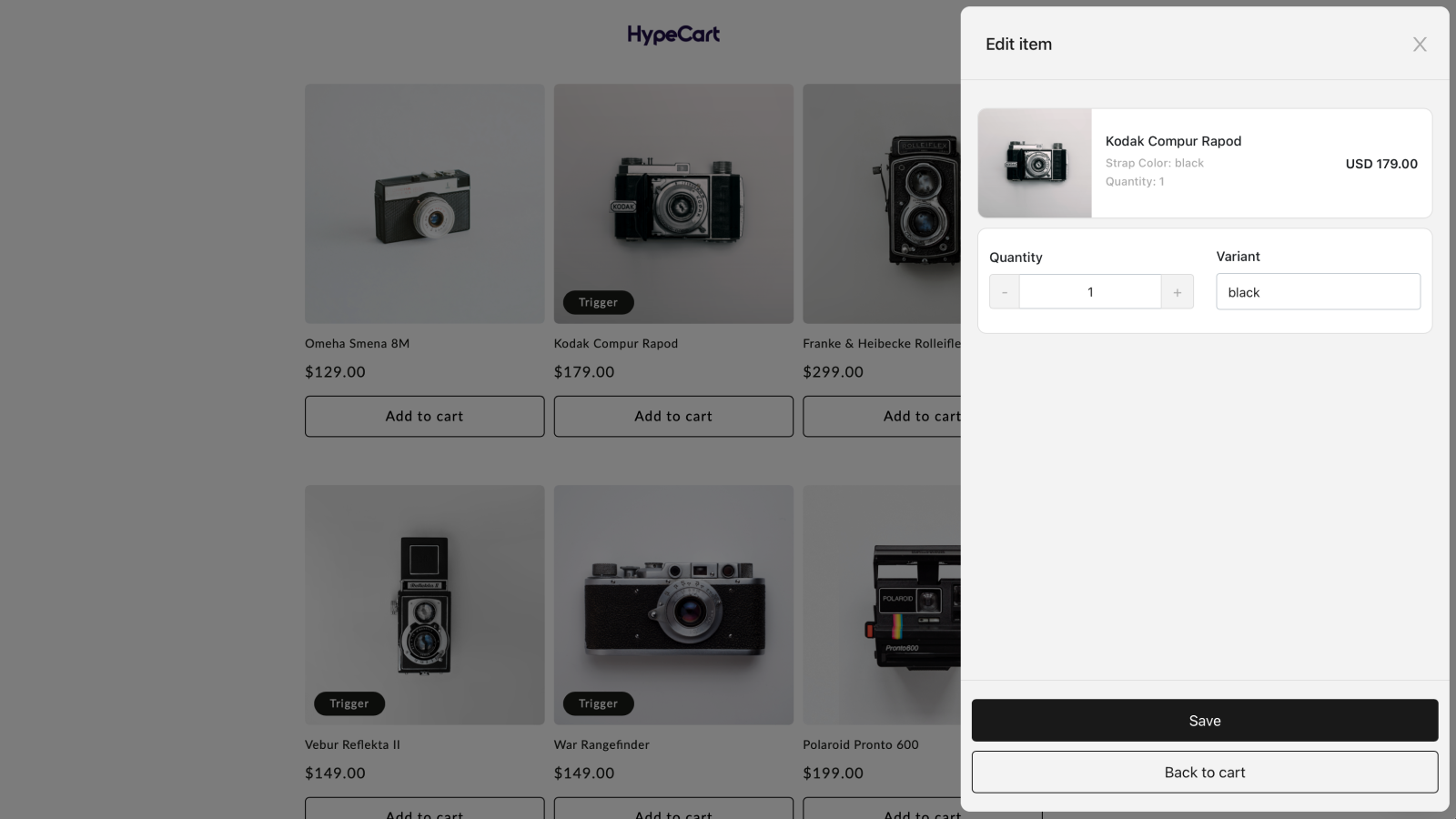 HypeCart for Shopify gallery image