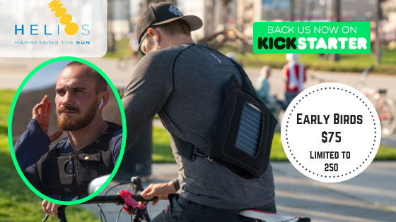 Helios Hybrid Solar Pack with voice enabled body cam