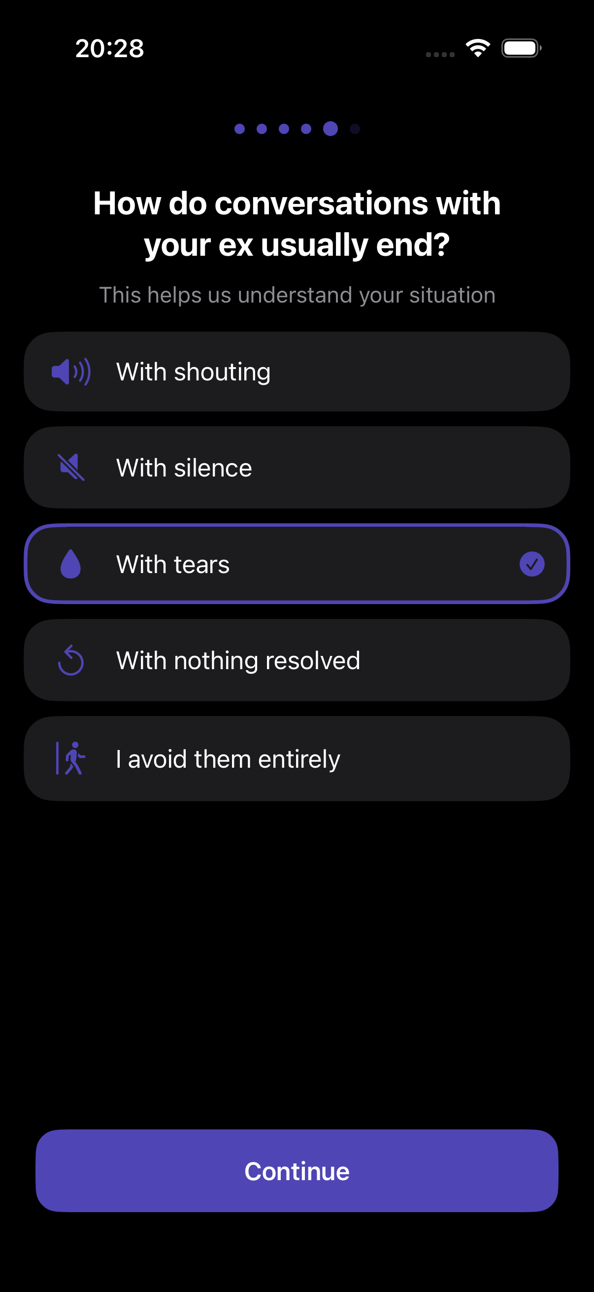 Tough Talk - Screenshot 2 showing product features and functionality