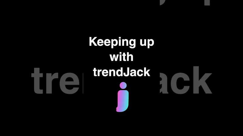 trendJack screenshot 1 (video preview)