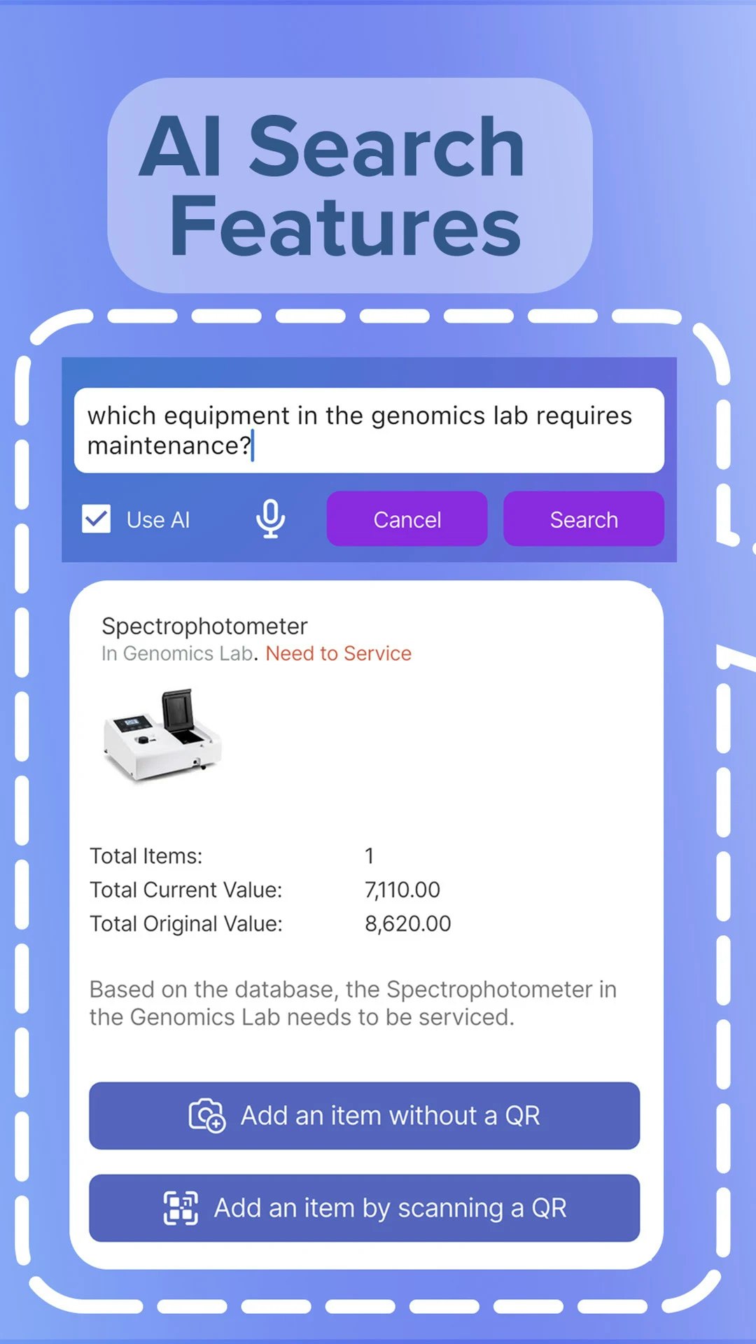 Scanlily - Screenshot 2 showing product features and functionality