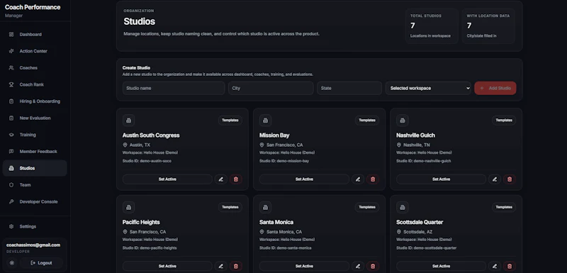 Coach Metric screenshot 9
